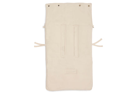 Jollein Voetenzak groep 0+ 3/5 punts gordel Little Waffle Sand