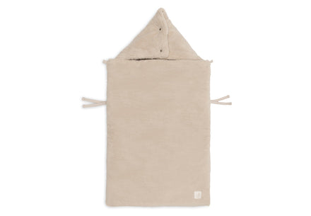 Jollein Voetenzak groep 0+ 3/5 punts gordel Fluffy | Sand