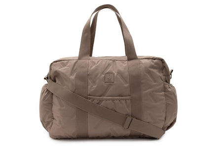 Jollein Luiertas Embossed Lily | Milky Coffee