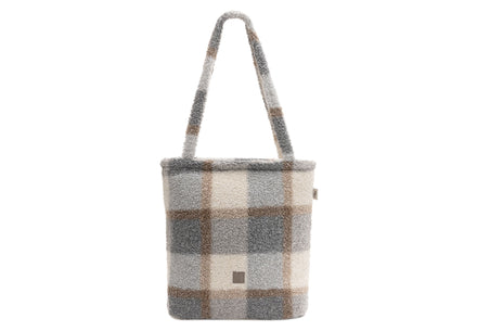 Jollein Luiertas Shopper Check Boucle