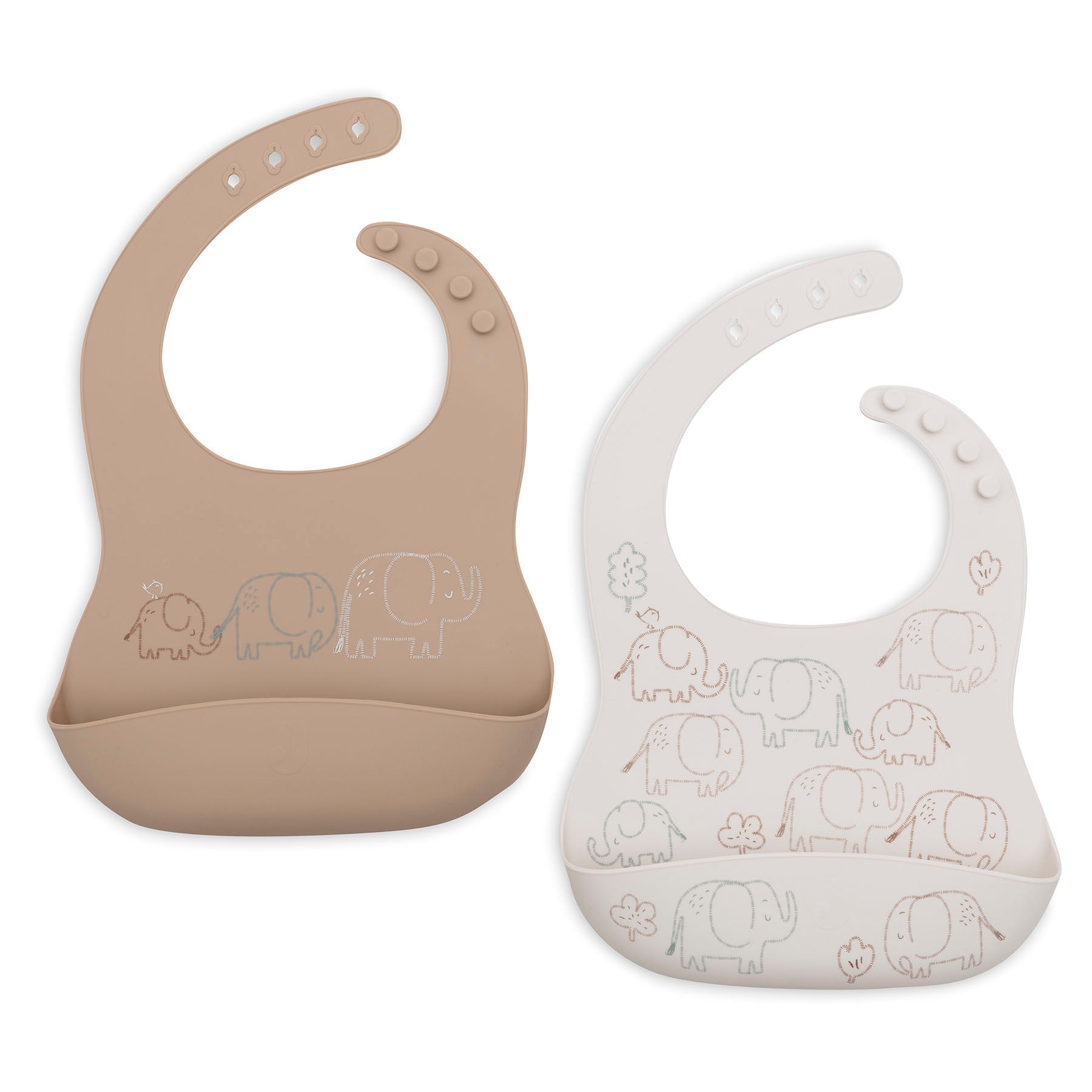 Jollein Slab Siliconen 2ST | Elephant Tales