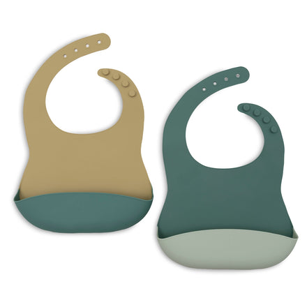 Jollein Slab Siliconen | Jade Shades (2-pack)