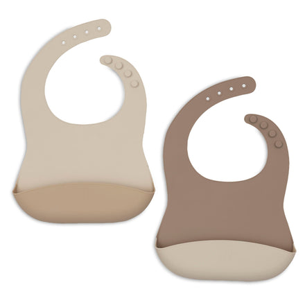 Jollein Slab Siliconen | Natural Shades (2-pack)