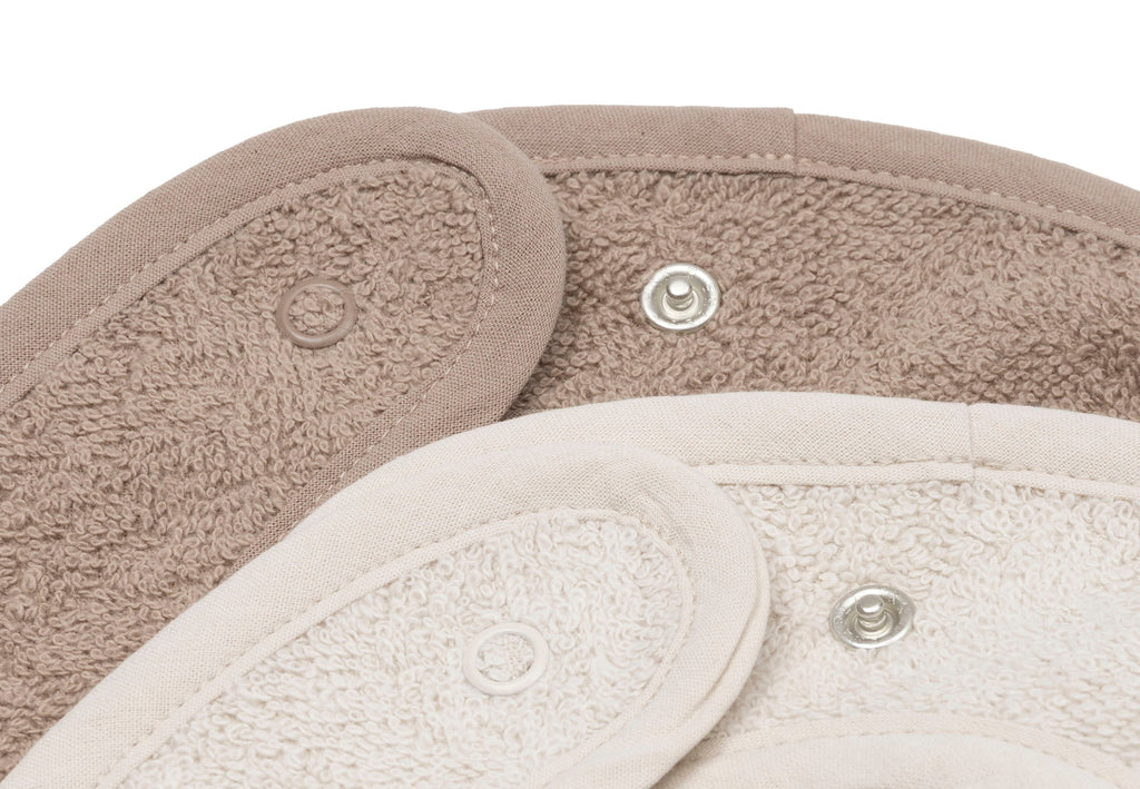 Jollein Slab Badstof | Sand/Milky Coffee (2pack)