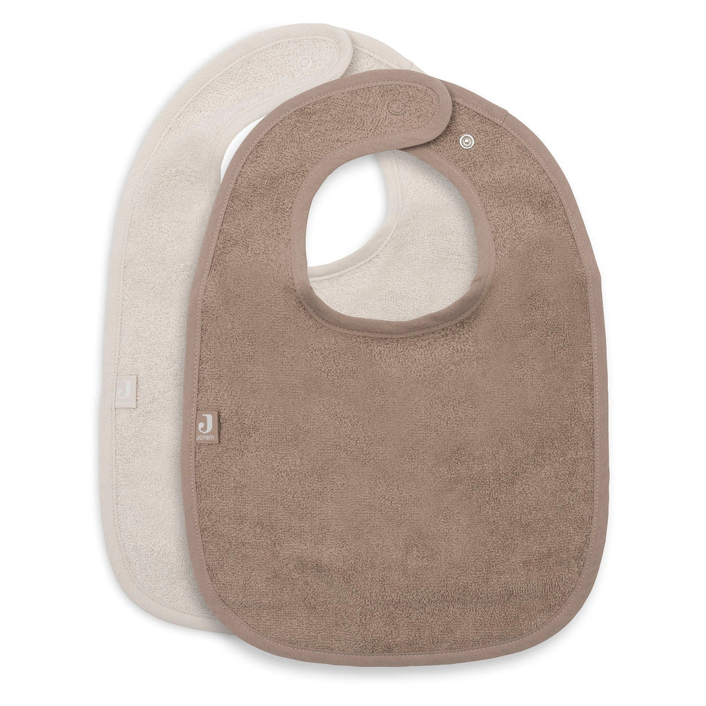 Jollein Slab Badstof | Sand/Milky Coffee (2pack)