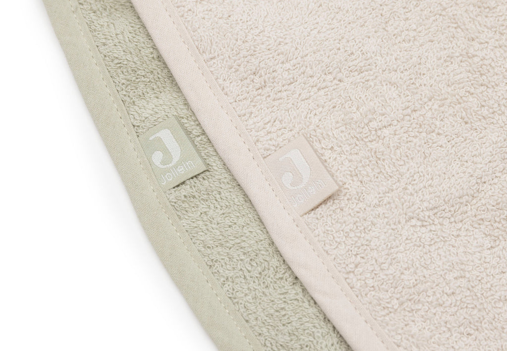 Jollein Slab Badstof | Soft Matcha/Sand (2pack)