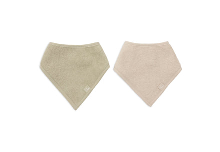 Jollein Slab Bandana | Soft Matcha/Sand (2pack)