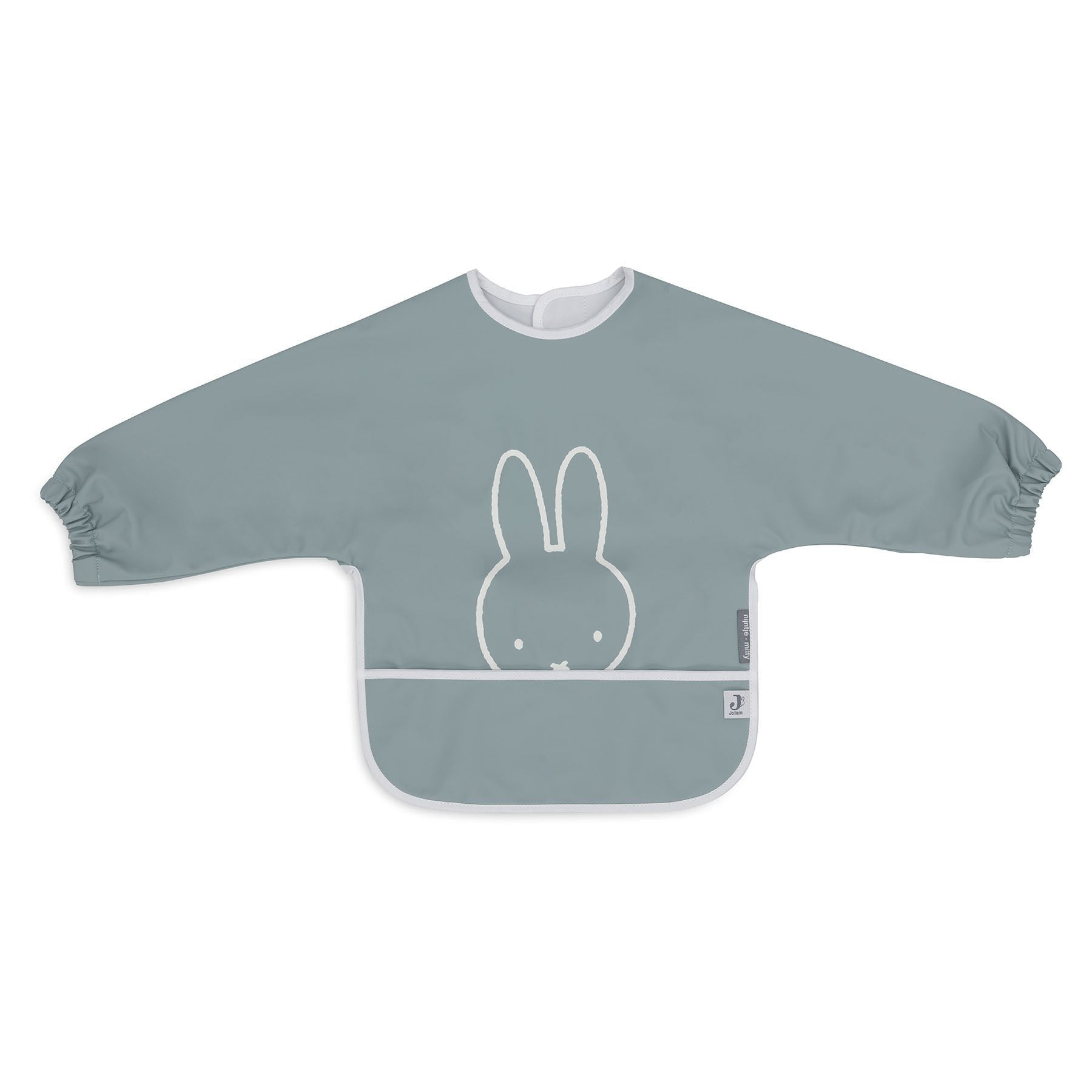 Jollein Slab Waterproof Met Mouwen Miffy Peekaboo Sea Green