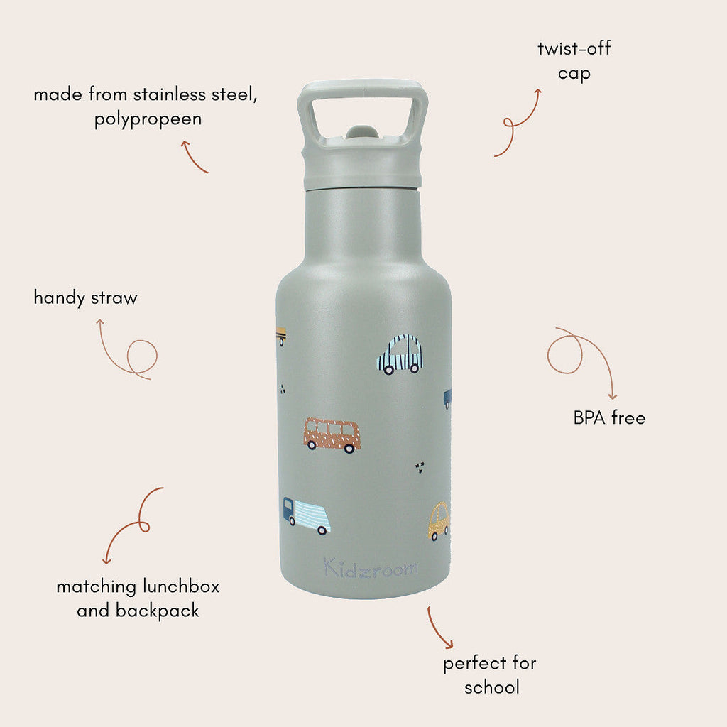 Kidzroom Thermische Drinkfles 350ml | Sweet Cuddles