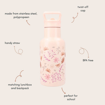 Kidzroom Thermische Drinkfles 350ml | Enchanted Memories