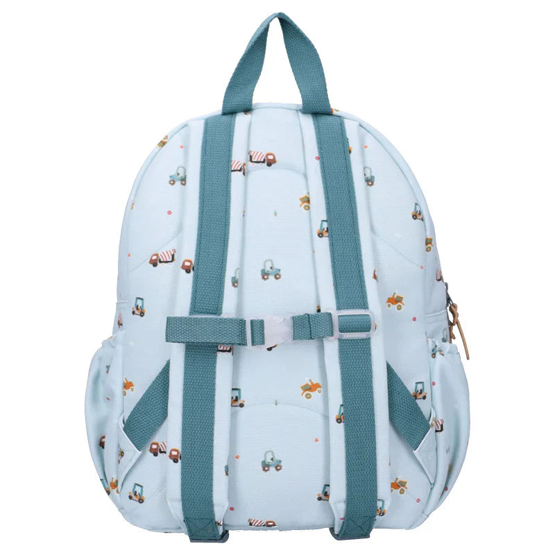 Kidzroom Kleuter Rugzak 36x27x12cm | Little Story Blauw