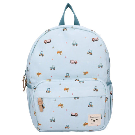 Kidzroom Kleuter Rugzak 36x27x12cm | Little Story Blauw