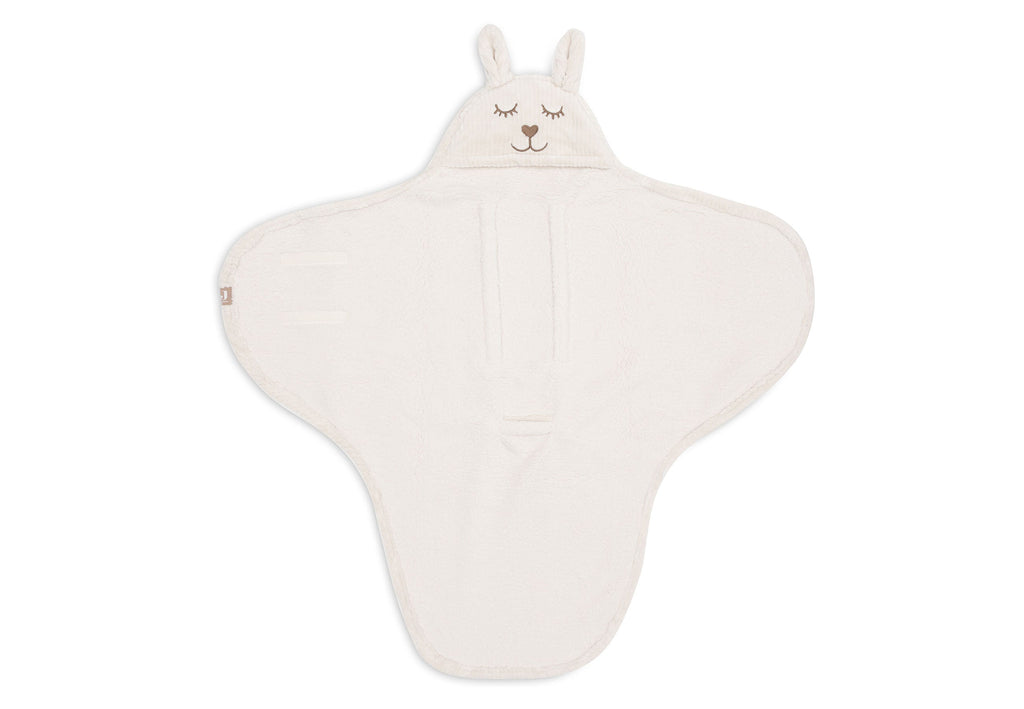 Jollein Wikkeldeken Bunny Cloudy Rib | Oatmeal