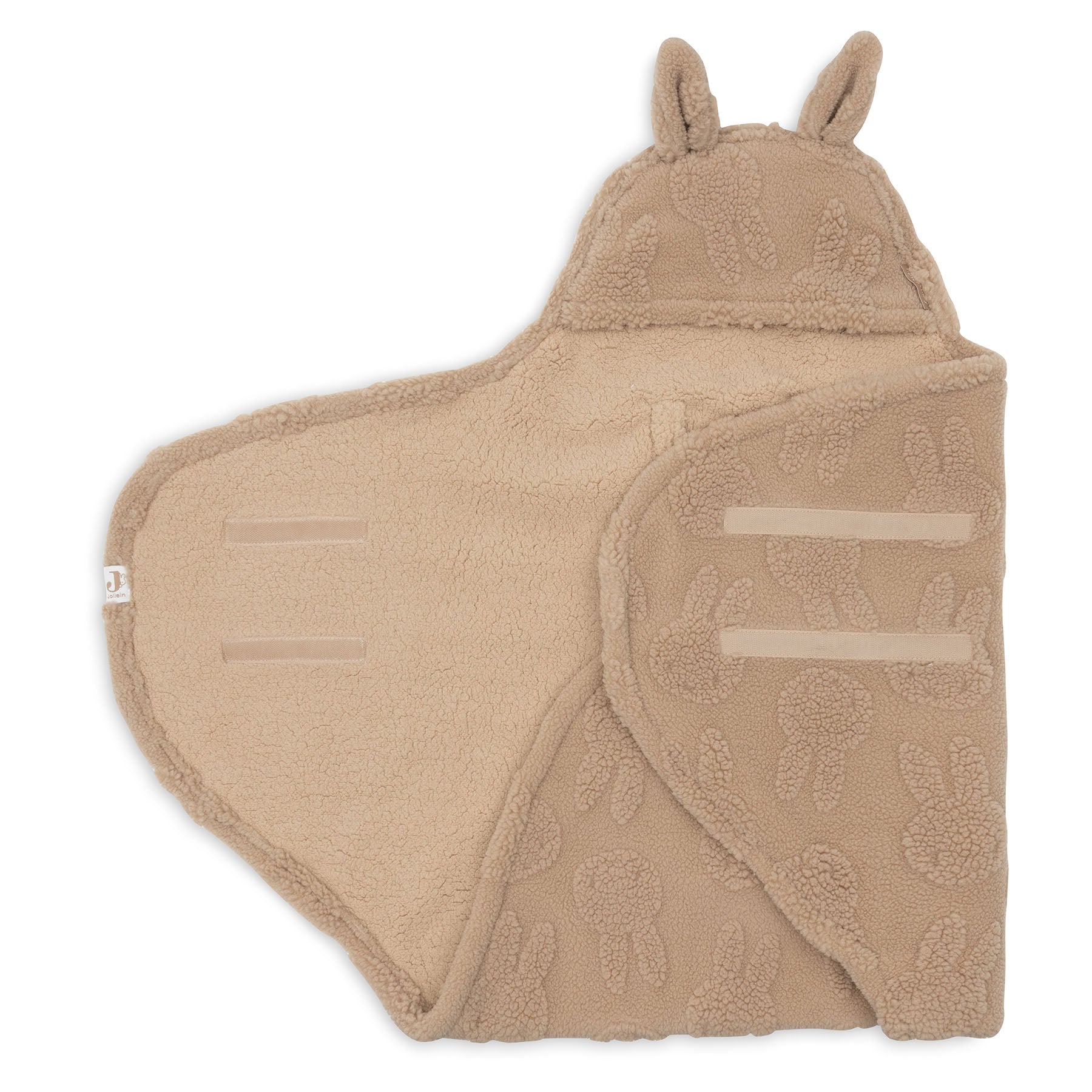 Jollein Wikkeldeken Miffy Jacquard Teddy | Biscuit