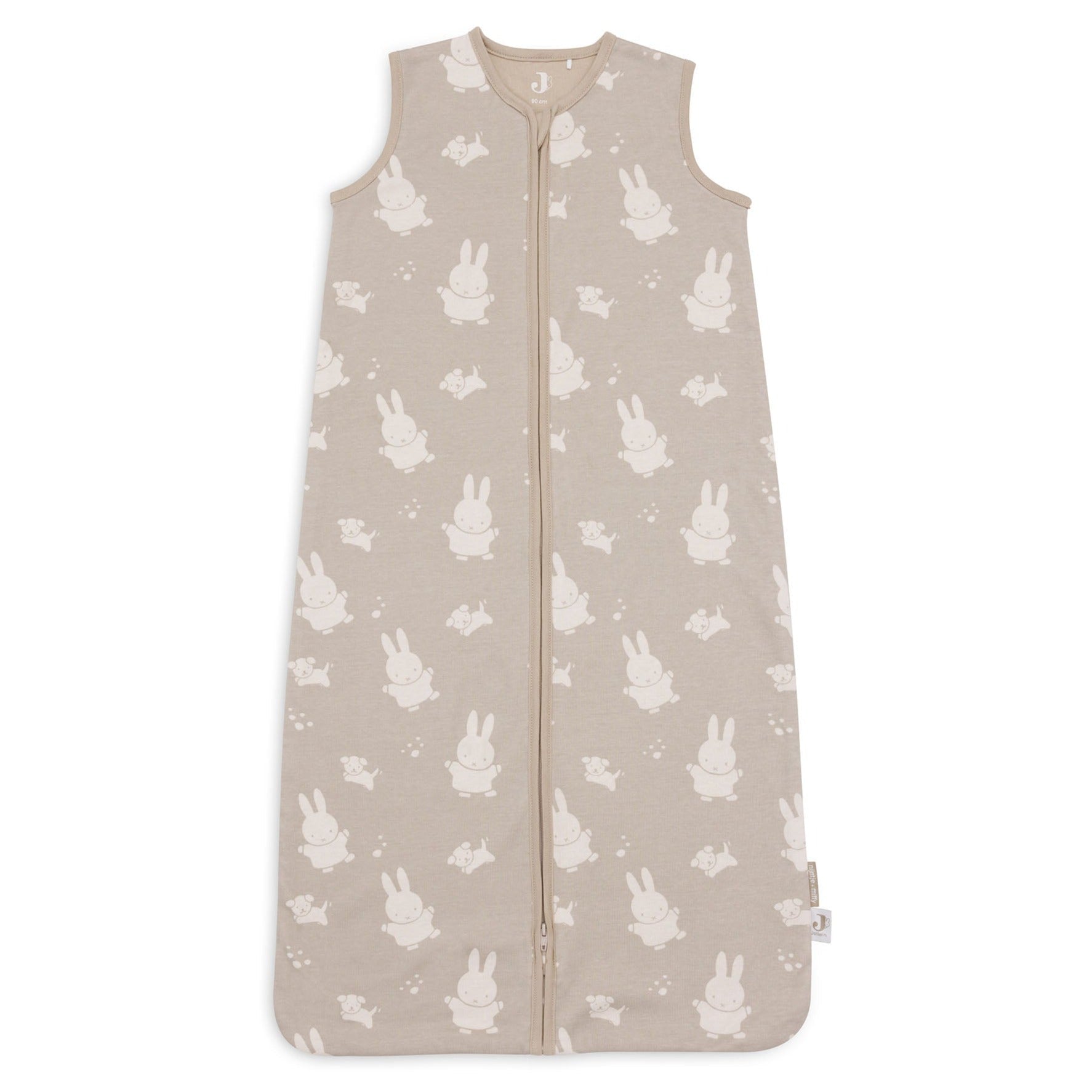 Jollein Slaapzak Jersey 90cm | Miffy & Snuffy Olive Green