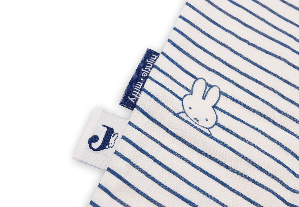 Jollein Slaapzak Hydrofiel 110cm | Miffy Stripe Navy