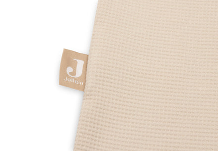 Jollein Slaapzak Jersey 110cm Little Waffle Sand