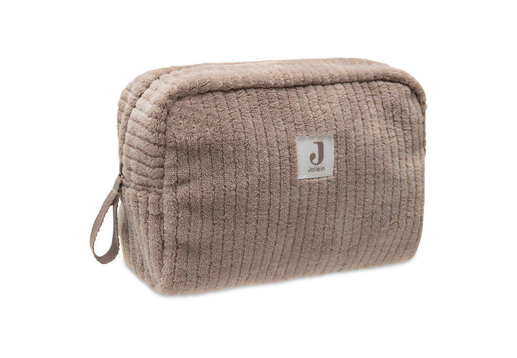 Jollein Etui Cloudy Rib | Milky Coffee