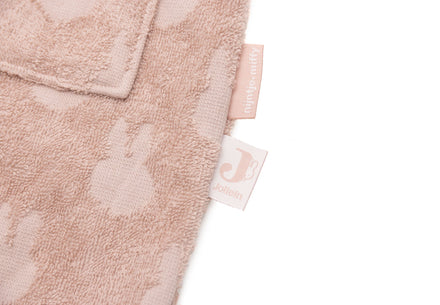 Jollein Badjas Badstof 1/2Y Miffy Jacquard | Wild Rose