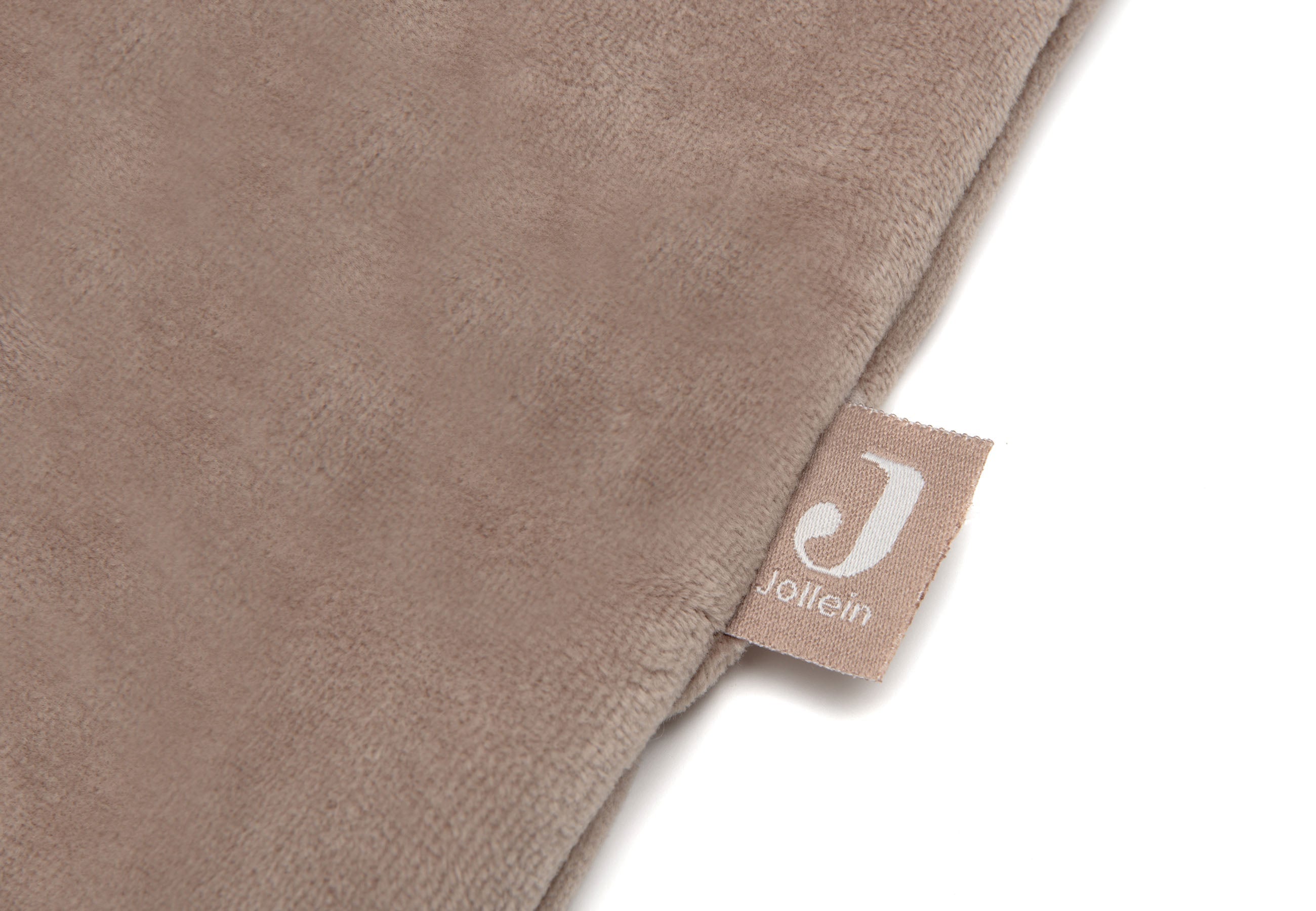 Jollein Baby Slaapzak Mouwloos 90cm Velvet | Milky Coffee