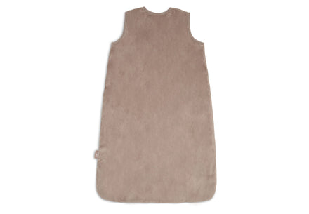 Jollein Baby Slaapzak Mouwloos 110cm Velvet | Milky Coffee