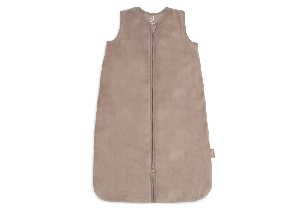 Jollein Baby Slaapzak Mouwloos 110cm Velvet | Milky Coffee