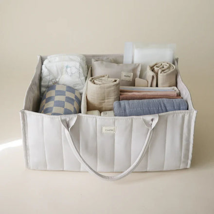 Mushie Luierorganizer | Ivory