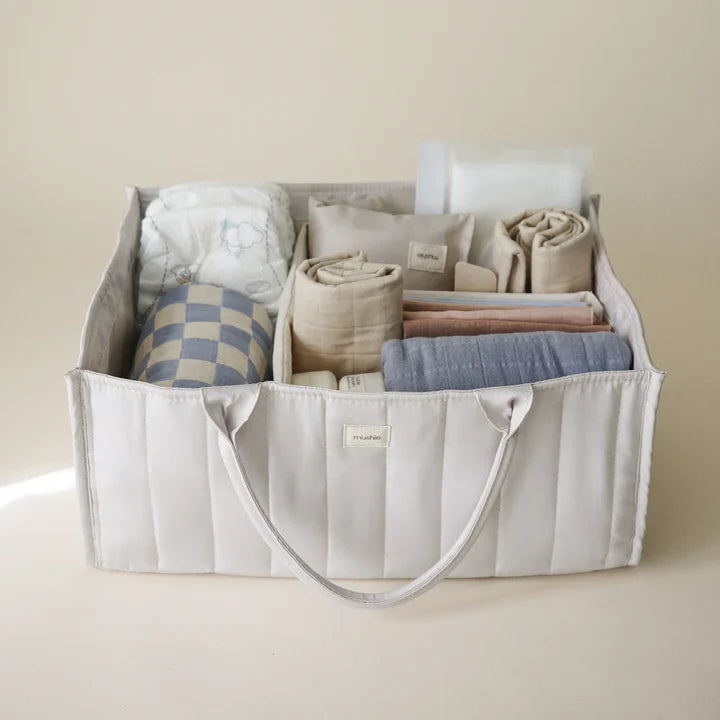 Mushie Luierorganizer | Ivory