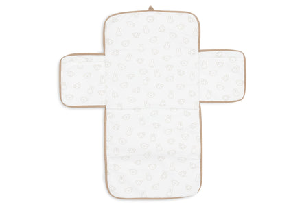 Jollein Verschoningsmat Met Opbergvak Miffy Jacquard Teddy | Biscuit