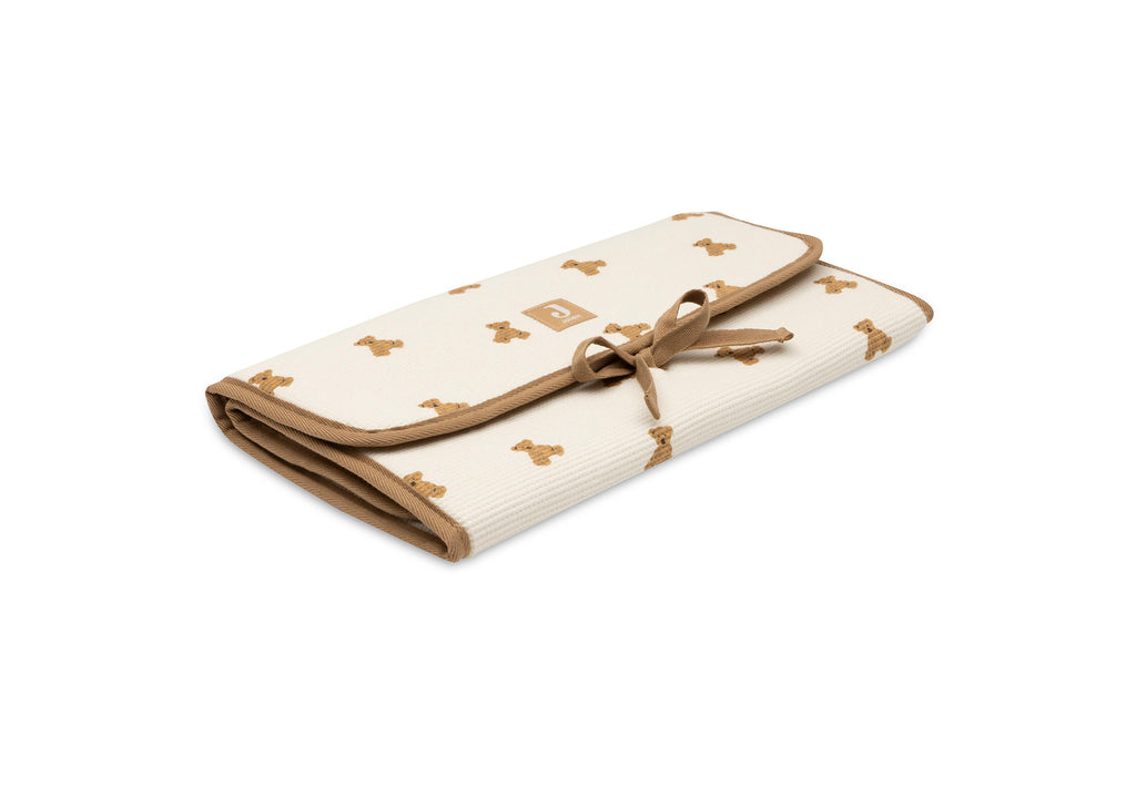 Jollein Verschoningsmat Mini Teddy Bear Little Waffle