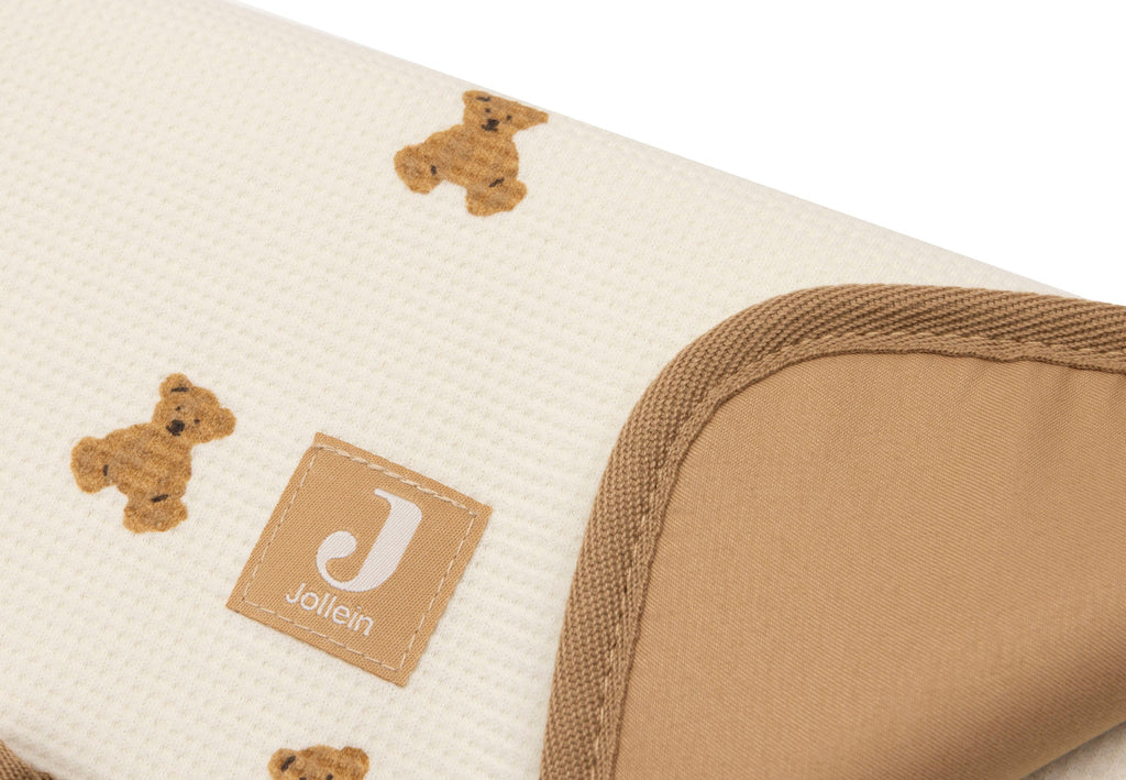 Jollein Verschoningsmat Mini Teddy Bear Little Waffle