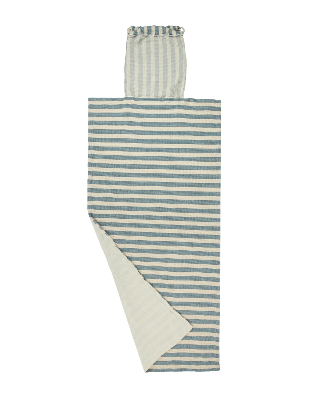 Nobodinoz Portofino Beach Towel Bag Strandhanddoek met tas | Blue Stripes*