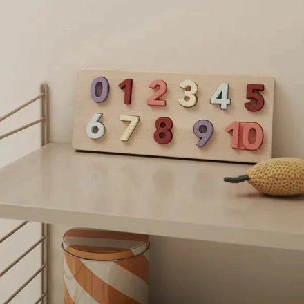 Kid's Concept Houten Cijferpuzzel 1-10