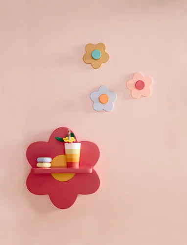 Kid's Concept Wandplank | Flower Pink