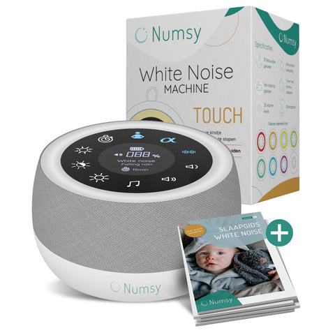 Numsy Touch White Noise Witteruismachine - Slaaptrainer -  Baarmoedergeluid