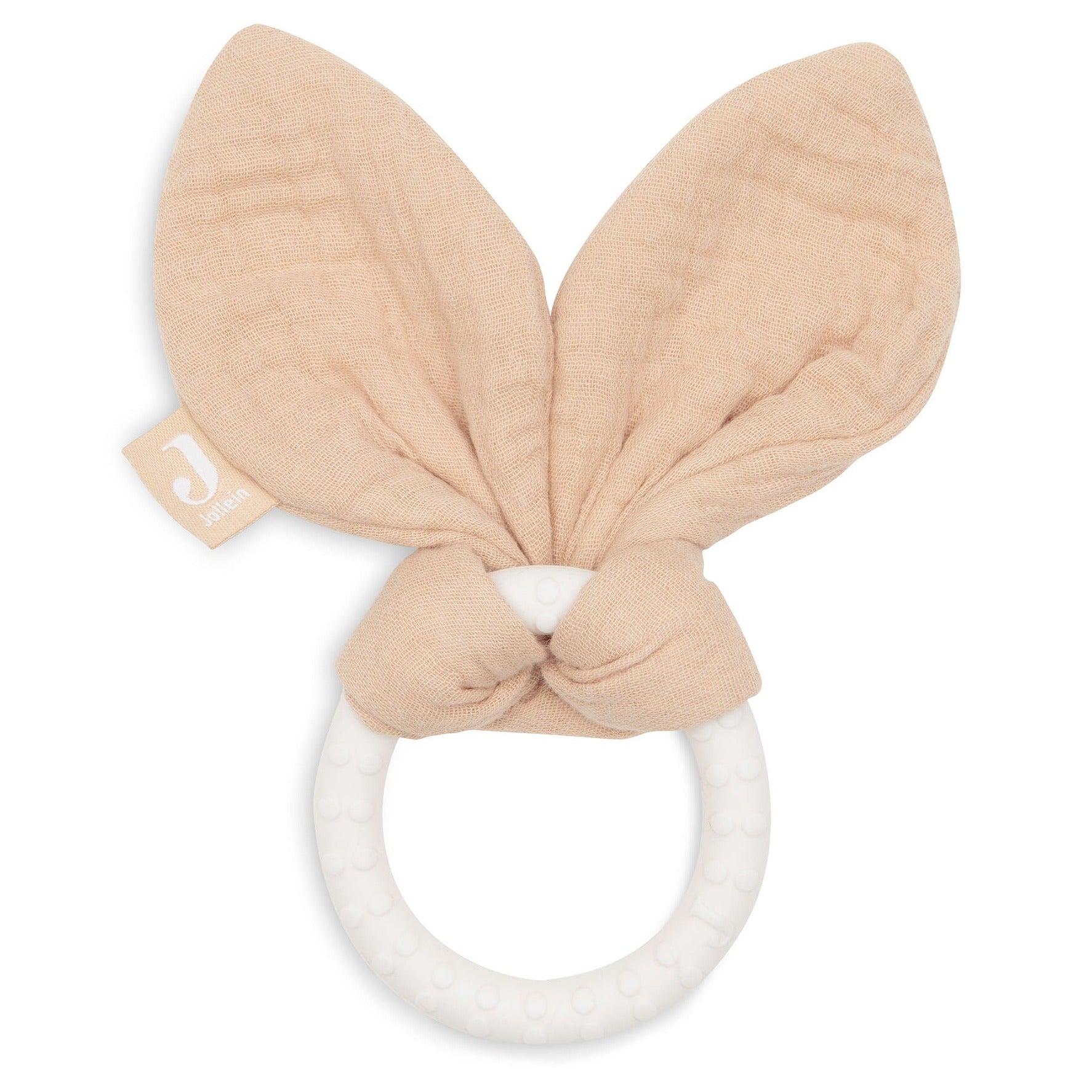 Jollein Bijtring Siliconen Bunny Ears | Moonstone