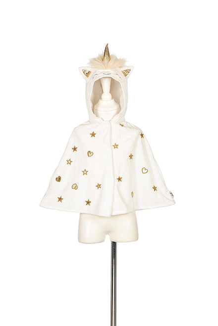 Souza Unicorn baby cape off white, 2Y 92cm