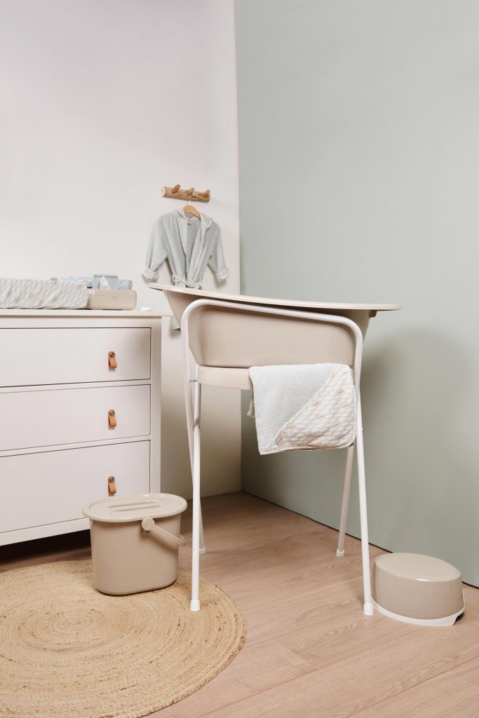 * Bébé-Jou Badstaander Click | Taupe SHOWROOM MODEL