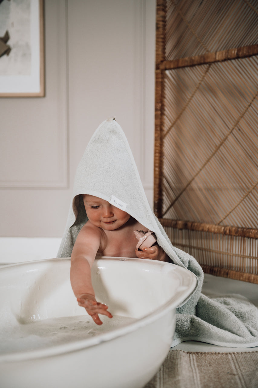 Koeka Badcape Dijon Daily | Ocean Air 100x100cm