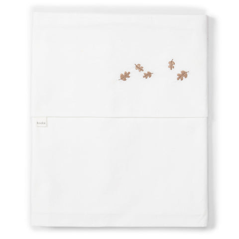 Koeka Wieglaken 80x100cm Falling Leaves | soft earth