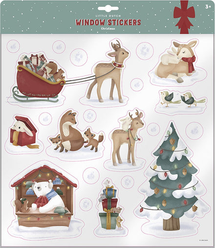 Little Dutch Raamstickers | Kerstmis