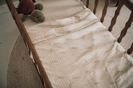 zzz Koeka Aankleedkussenhoes Coast | Warm White 45x73cm