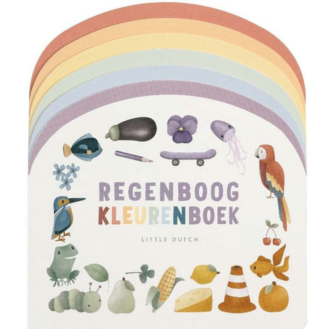 Little Dutch Voorleesboek | Regenboogkleuren Leren