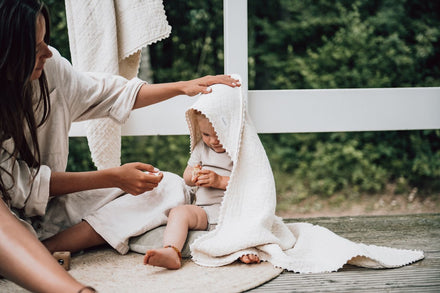 Koeka Omslagdoek Lace Elba | Natural