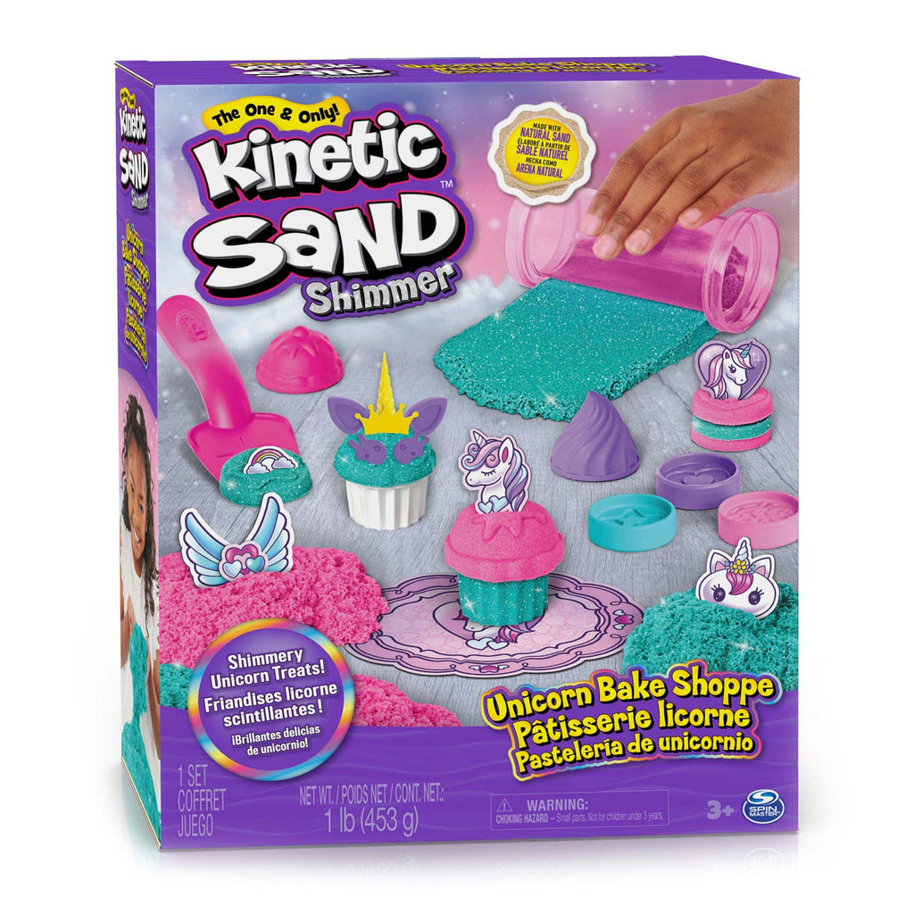 Kinetic Sand bakkerij speelset eenhoorn met kinetisch speelzand bij De Gele Flamingo
