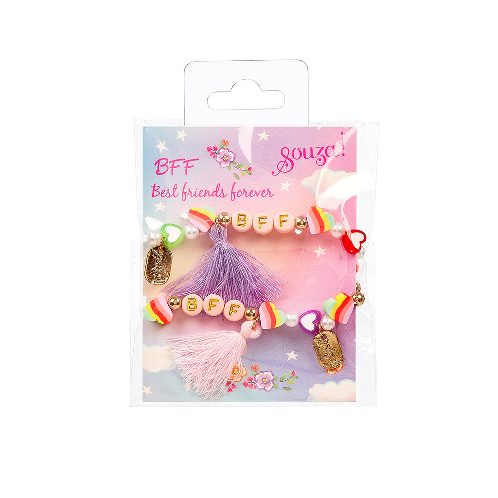 Souza Giftpack BFF, 2 armbanden (2 stuks/kaartje, 1 kaartje)