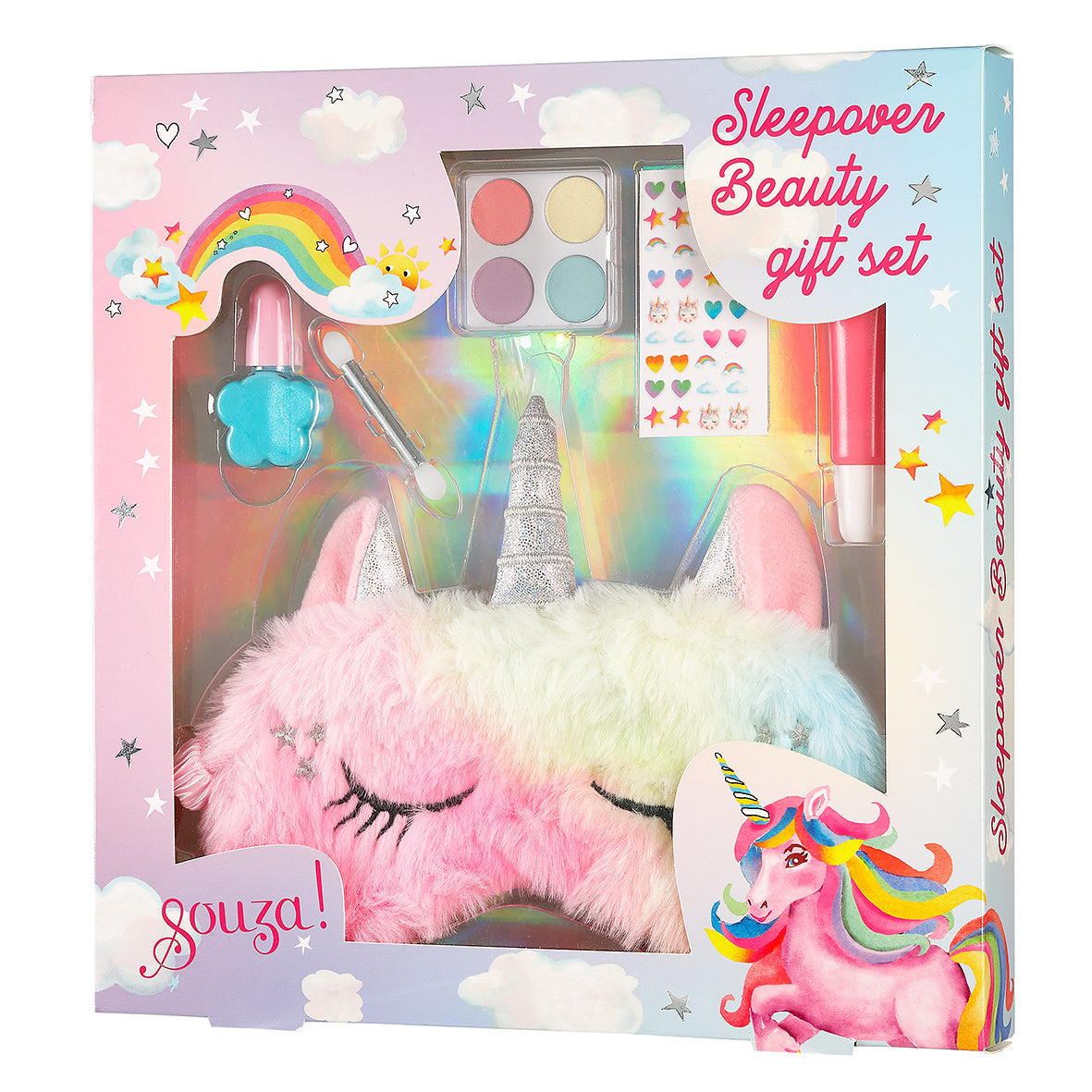 Souza Eenhoorn Make Up en Slaapmasker Set
