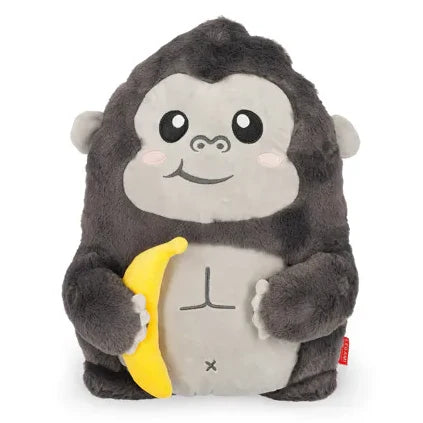 Legami Super Soft kussen Gorilla, superzacht knuffelkussen van 42 cm hoog