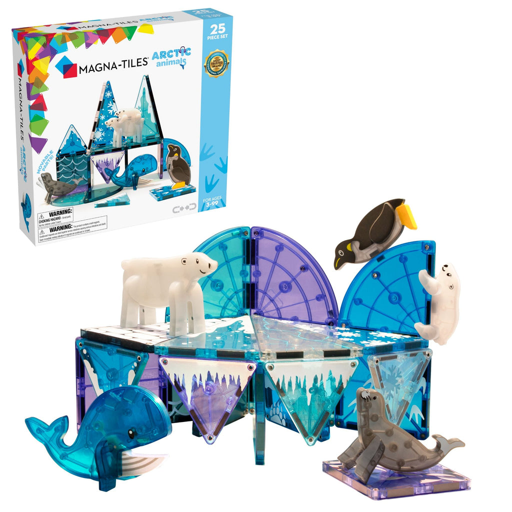 Magna-Tiles Arctic Animals | 25 Stuks