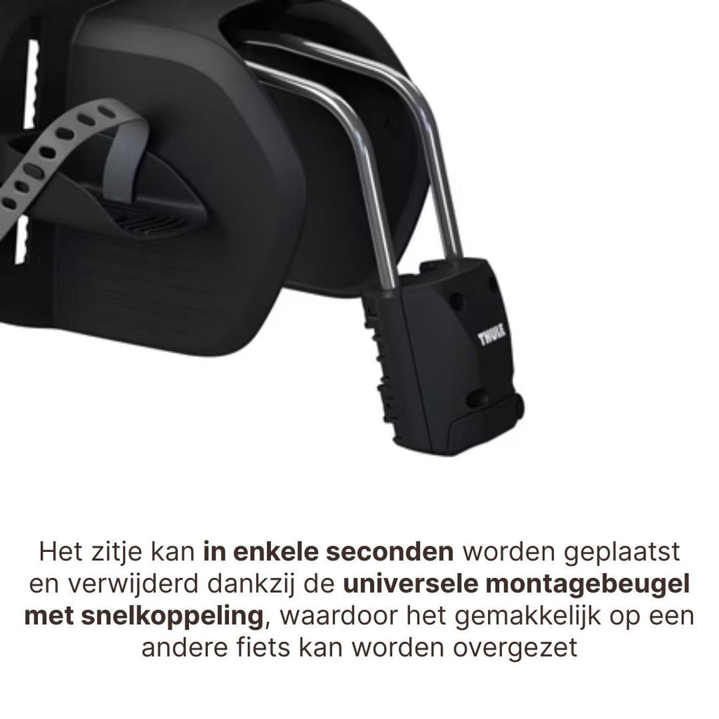 Thule Yepp 2 Maxi Fietsstoel Achterop Frame Montage | Agave